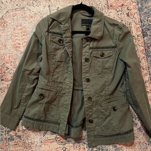 Banana Republic Olive Utility Jacket
